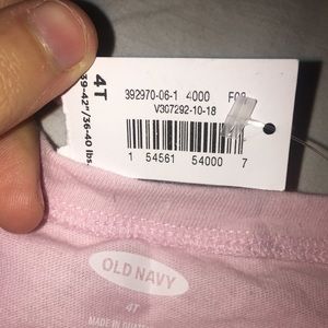 Old Navy Pink Kid Dance Shirt